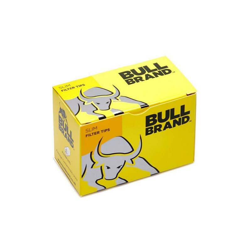 Bull Brand Slim Filter Tips - 10 Box X 160 Filter ...