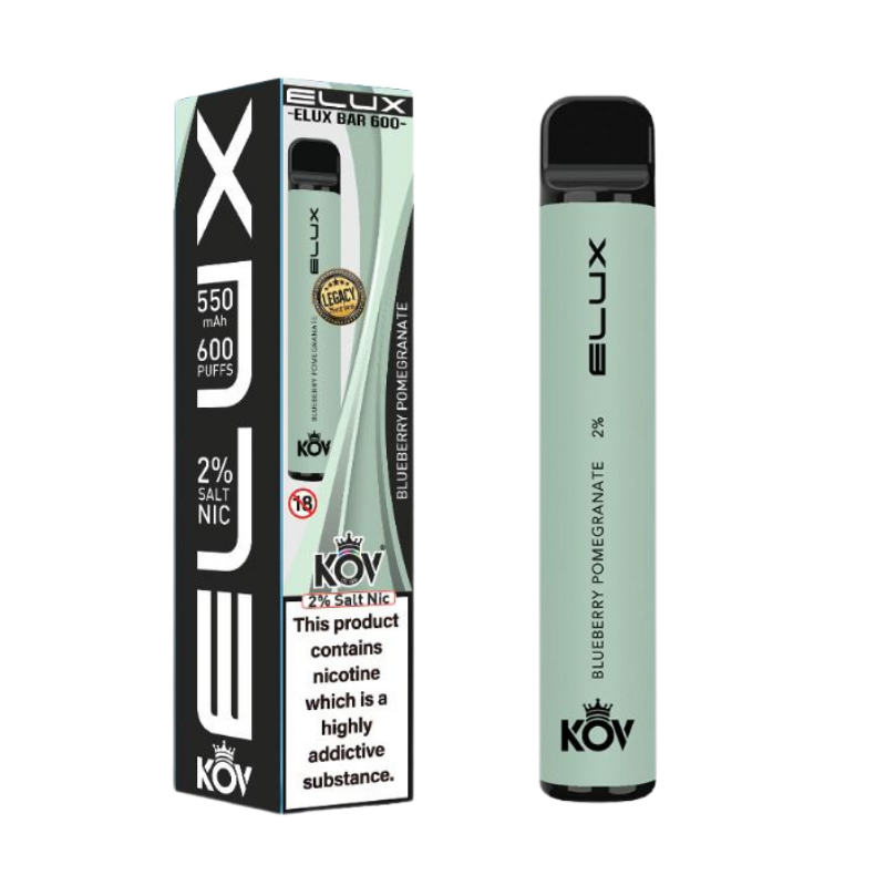 Blueberry Pomegranate By Elux Bar Disposable Vape