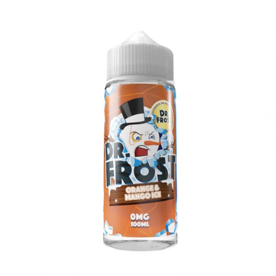 Orange Mango Ice Flavour Dr Frost 100ML Shortfill E Liquid