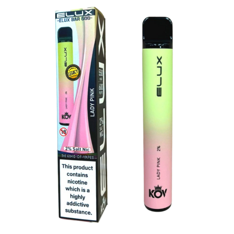 Lady Pink By Elux Bar Disposable Vape