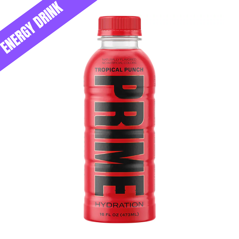 Prime Energy Drink 500ml TROPICAL PUNCH Hydration ...