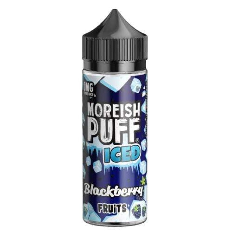 Moreish Puff Iced Blackberry 100ml Shortfill