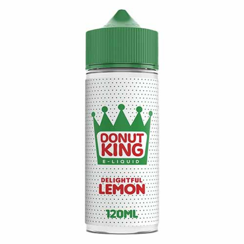 Donut King Delightful Lemon 120ml Shortfill E-liquid