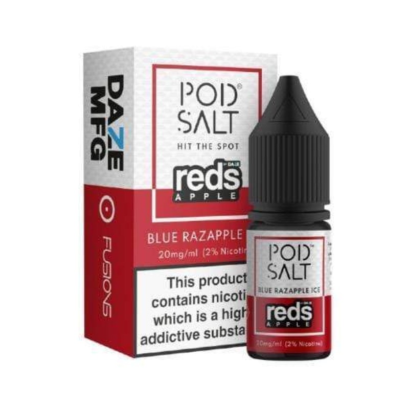 Pod Salt Fusions Reds Apple Blue Razapple Nic Salt