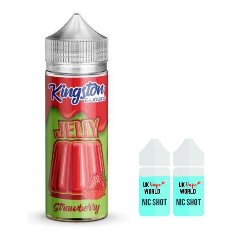 Kingston Jelly Strawberry Jelly 100ml Shortfill