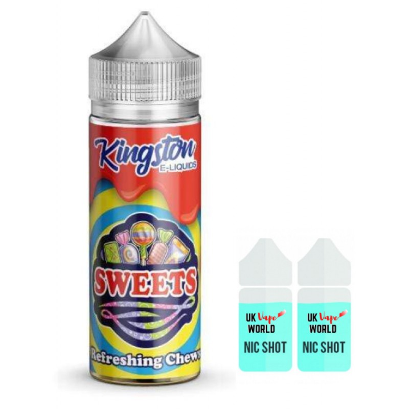 Kingston Sweets Refreshing Chews 100ml Shortfill