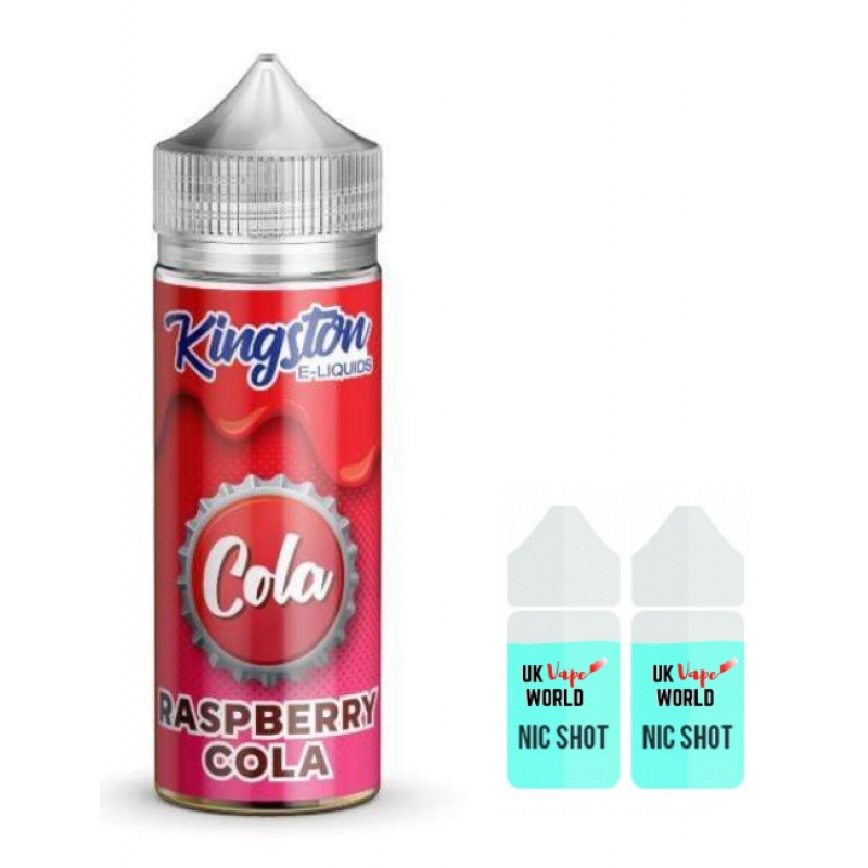 Kingston Cola Raspberry Cola 100ml Shortfill