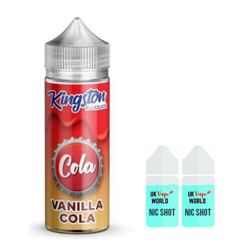 Kingston Cola Vanilla Cola 100ml Shortfill