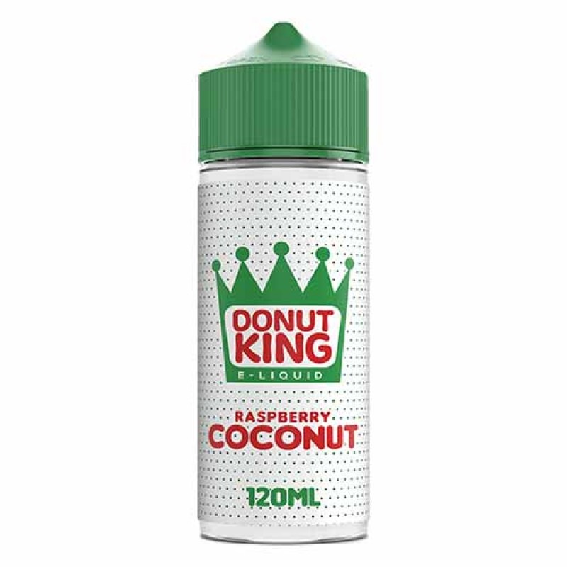 Donut King Raspberry Coconut 120ml Shortfill E-liquid