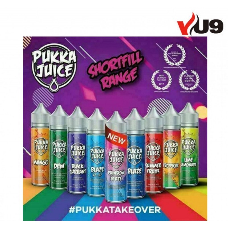Pukka Juice e Liquid Juice 2x50ml Shortfil 0mg 70/...