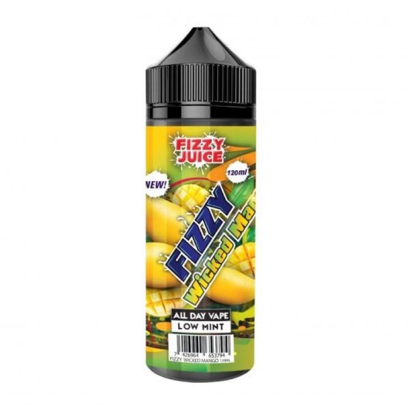Fizzy E-liquid Mango 120ml Shortfill