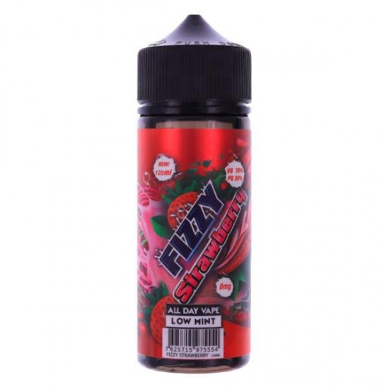 Fizzy E-liquid Strawberry 120ml Shortfill