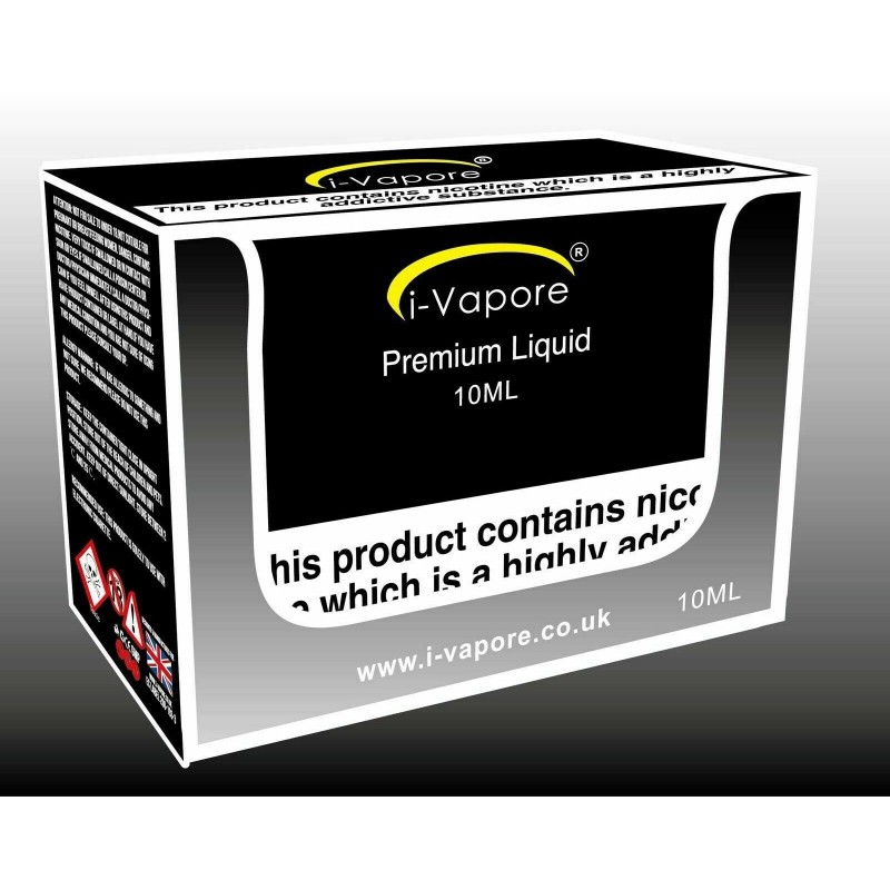 I-Vapore Premium E-Liuid Vape Juice Ice-mint Flavour Box Of 10 Pcs In 10ML Each