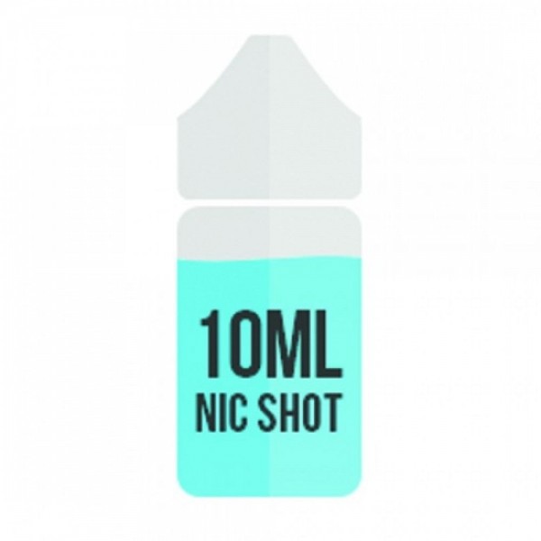 NicShot Premium Nicotine Shots 18mg 10ml Bottles F...