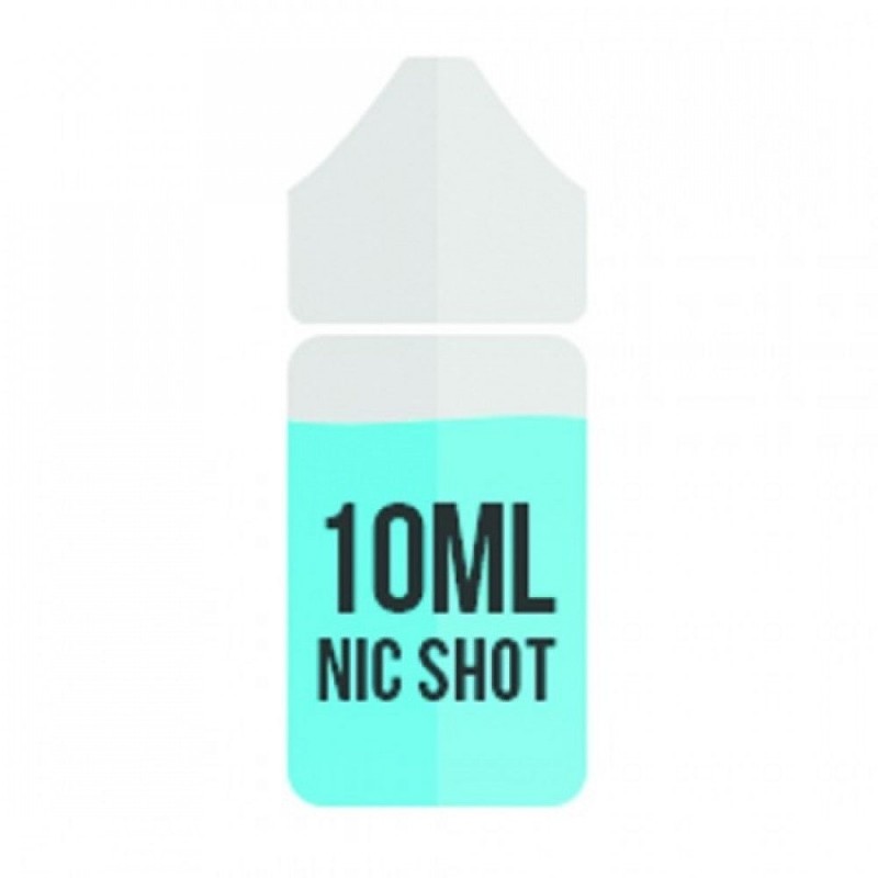 NicShot Premium Nicotine Shots 18mg 10ml Bottles Flavourless