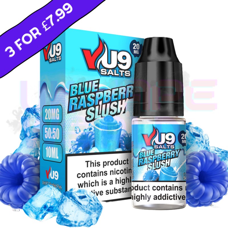 Blue Raspberry Slush Pod Nic Salt 10ml Nicotine E ...